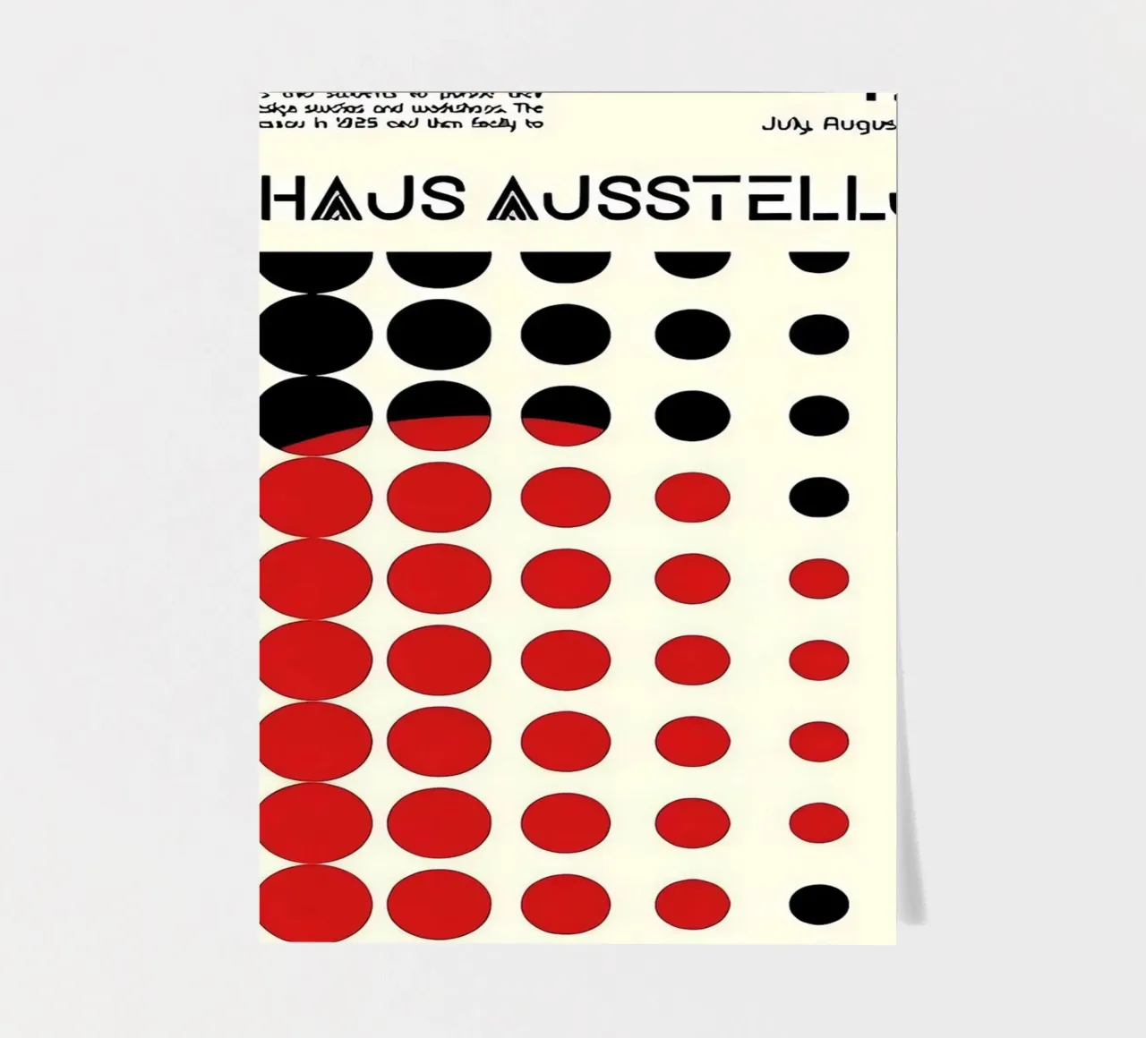 Bauhaus foglio adesivo da Brooke