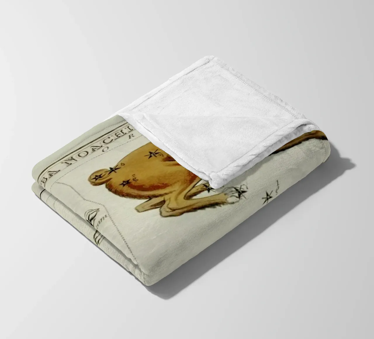 Canis Major coperta in pile da Vintage by JUNIQE