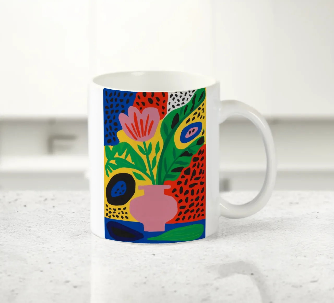 Petali giocosi Pop tazza in ceramica da Dawn Light