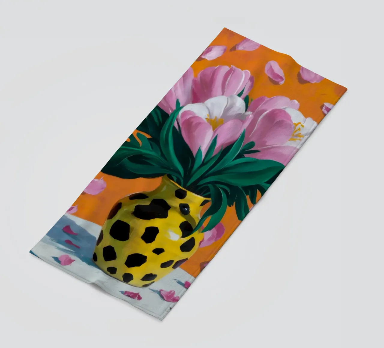 Sogno di tulipani maculati telo mare da Fable Tempa