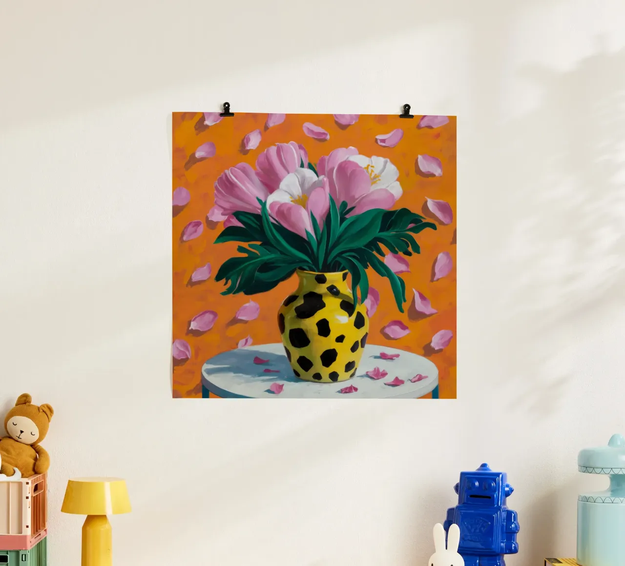 Sogno di tulipani maculati carta hahnemühle da Fable Tempa