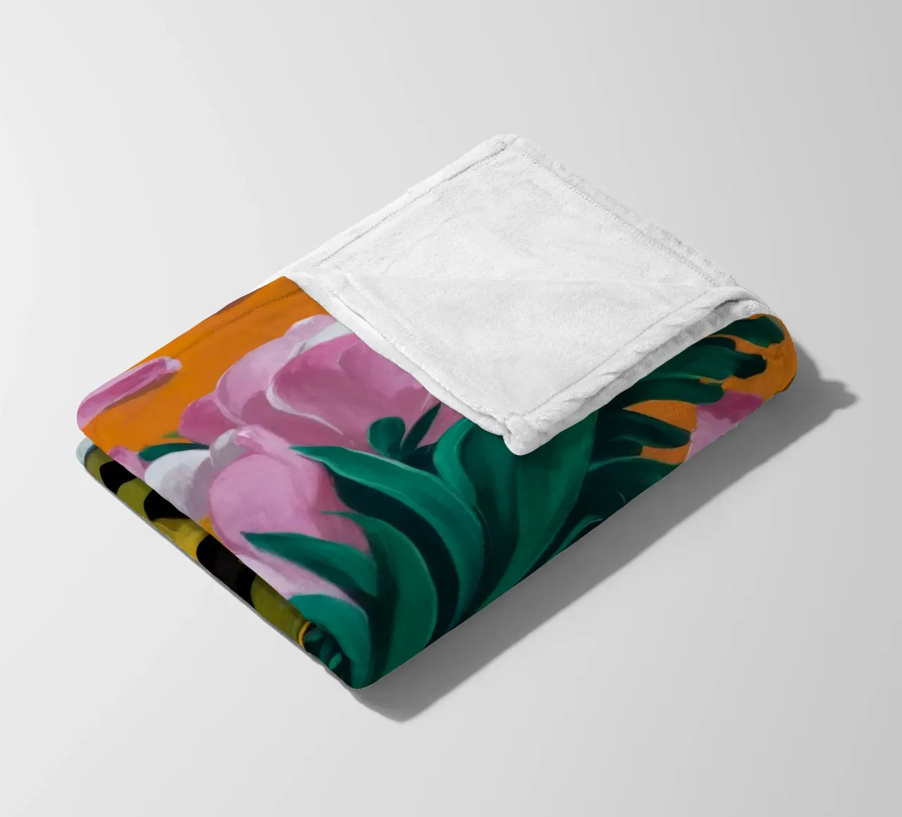 Sogno di tulipani maculati coperta in pile da Fable Tempa