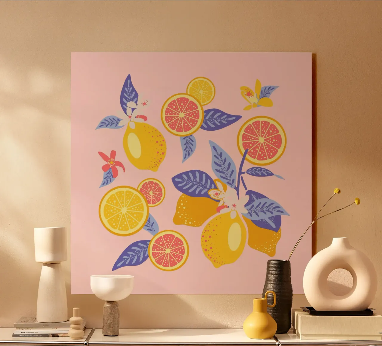 SONNENZITRONEN plexiglass da Anastasia Mattern