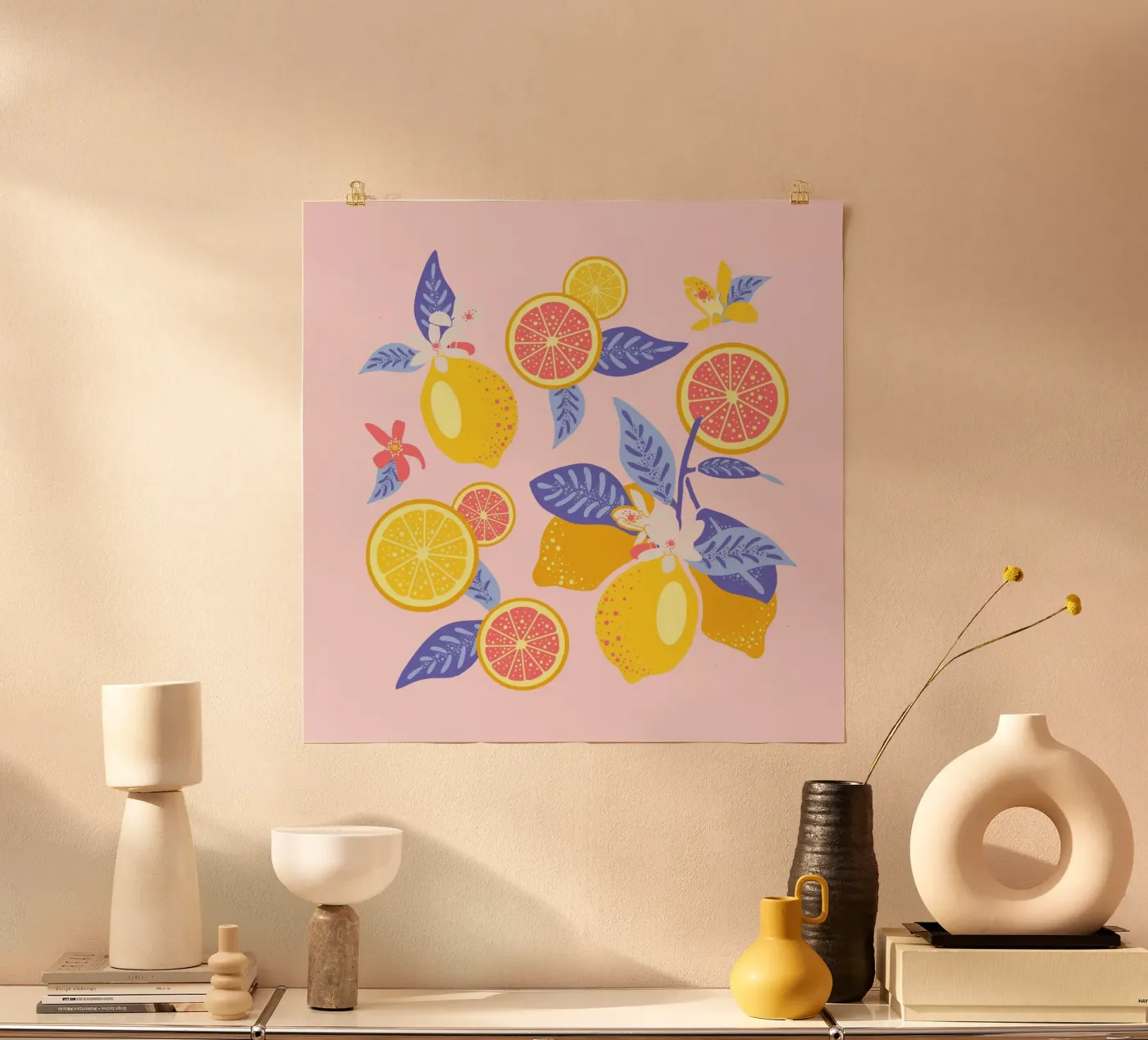 SONNENZITRONEN poster da Anastasia Mattern