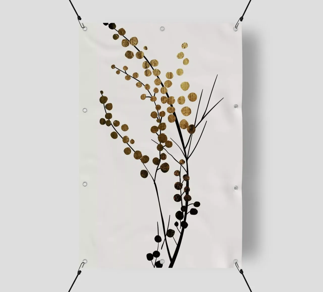 Golden Winter Days telo in pvc da Kubistika