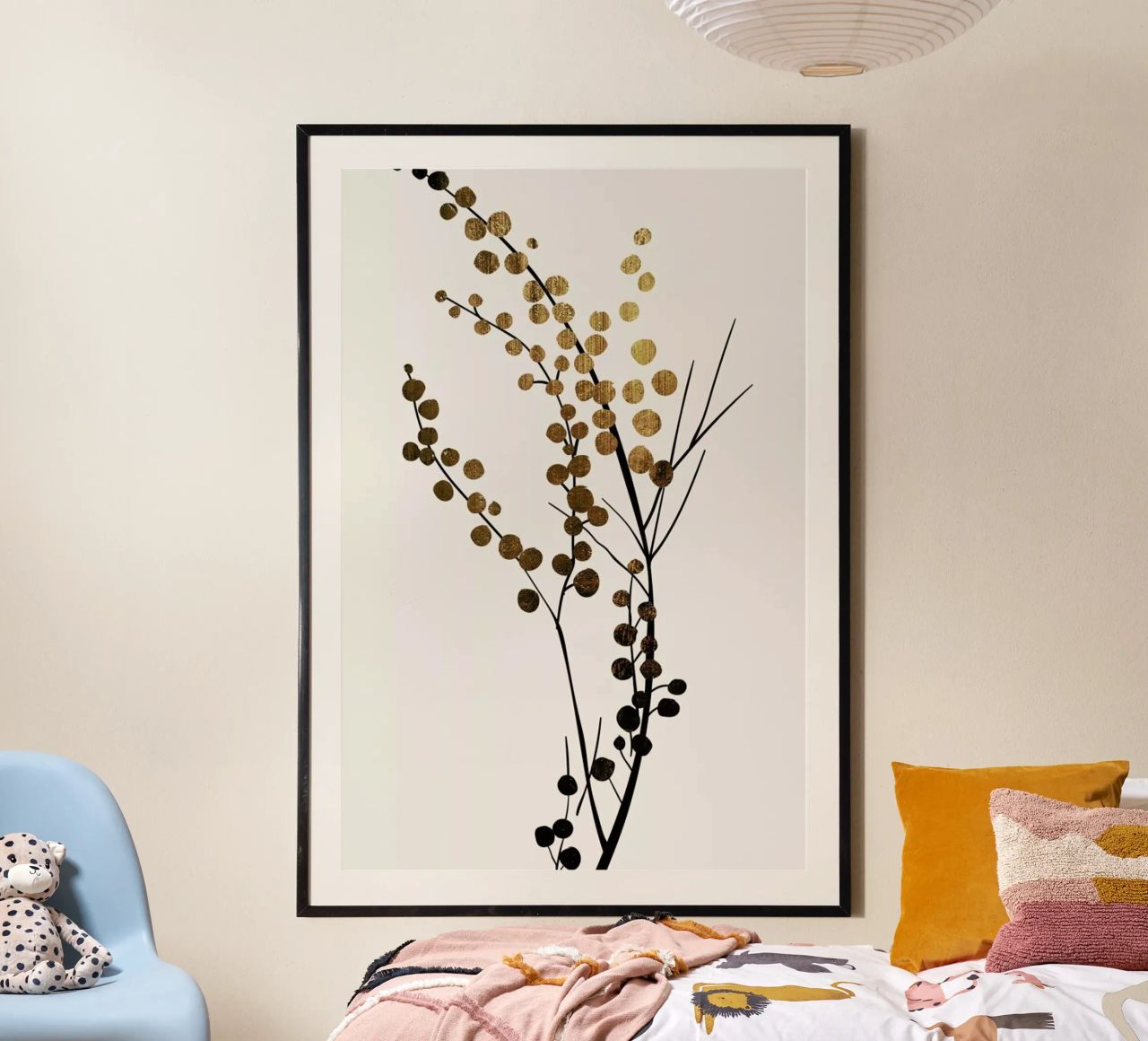 Golden Winter Days poster de Kubistika