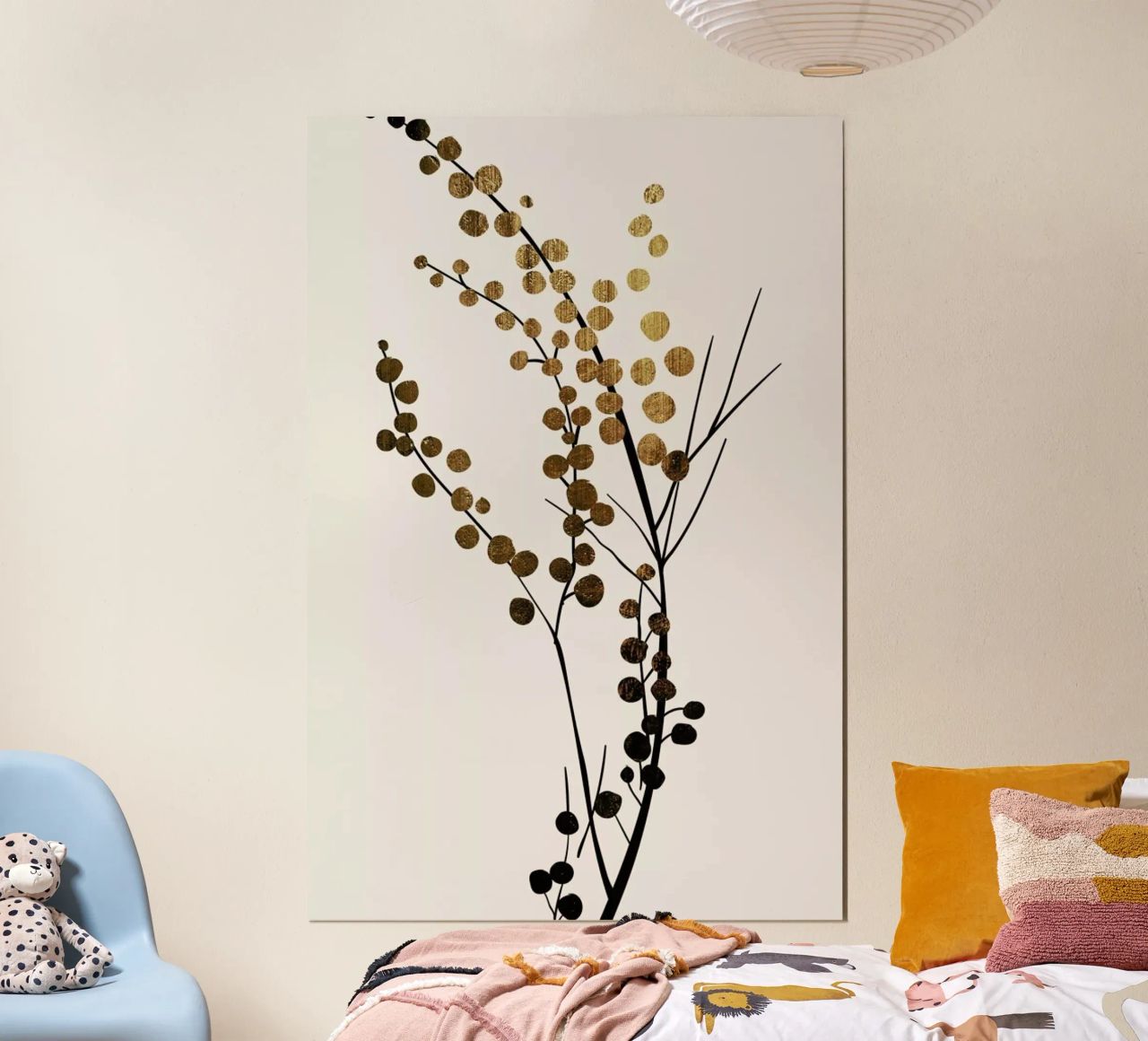 Golden Winter Days poster de Kubistika
