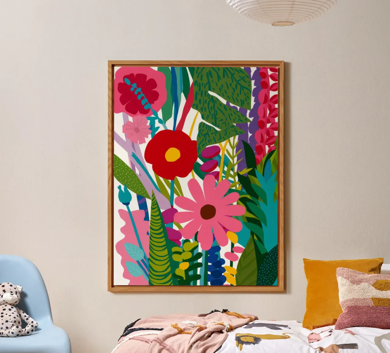 Sinfonia vibrante della giungla alluminio dibond da Fable Tempa