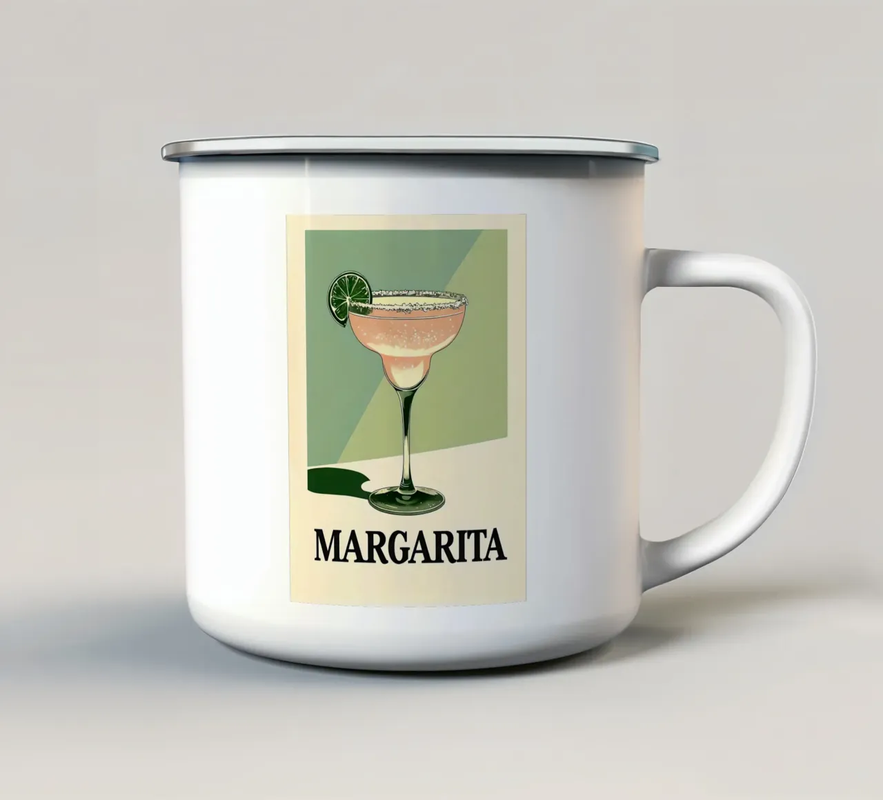 Margarita Cocktail tazza in smalto da 🥝 KIWI STORE