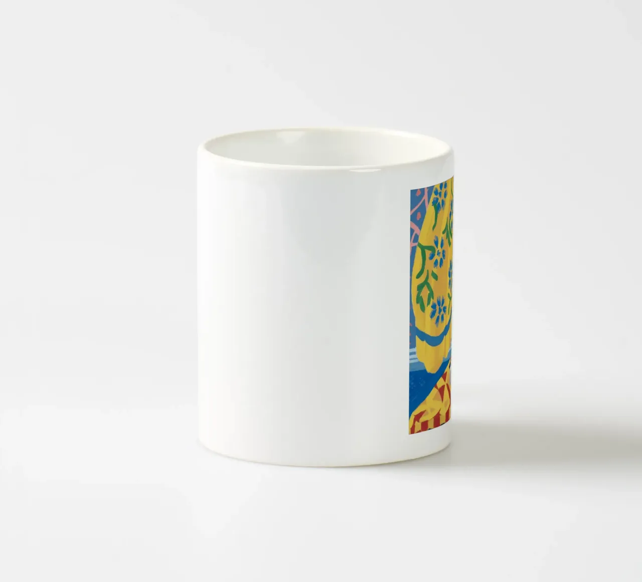 Sogno a scacchiera Riposo tazza in ceramica da Pan Denim