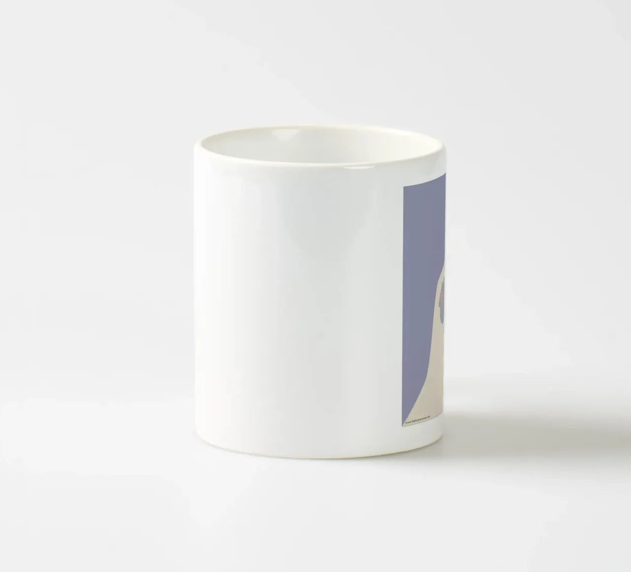 Muschel tazza in ceramica da Helena Ravenne