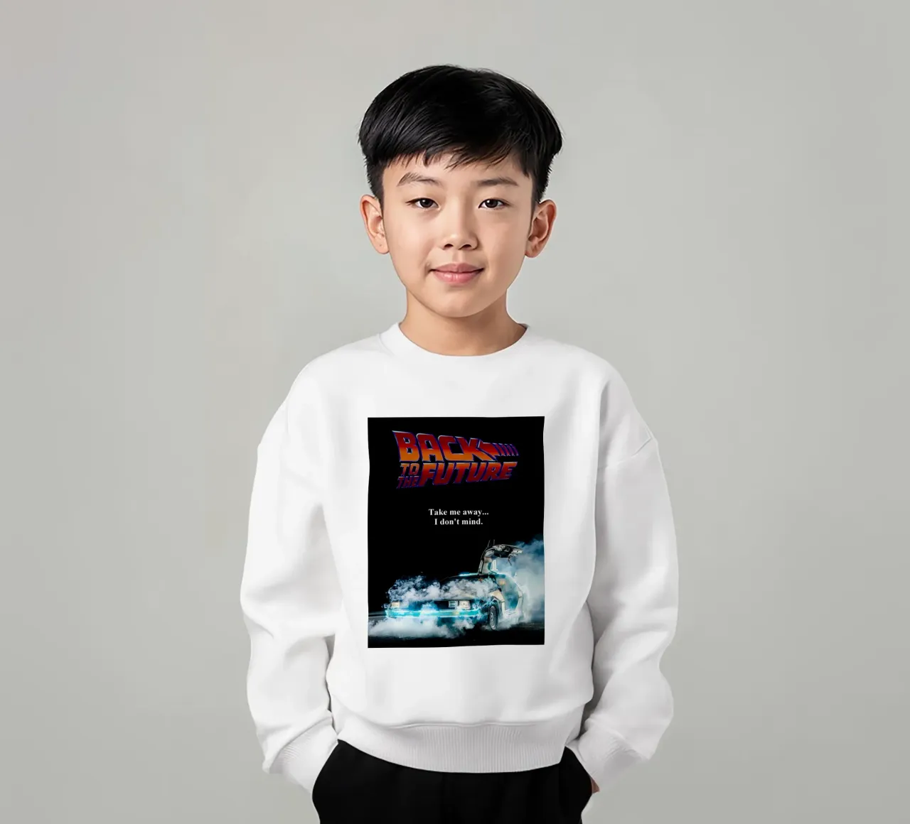 Take Me Away Back To The Future sweat enfant de yurdom