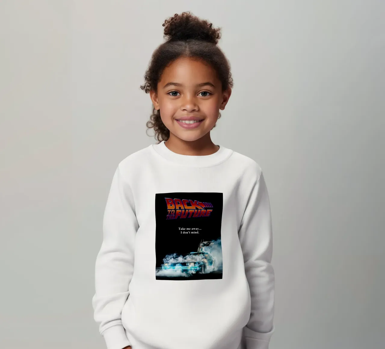 Take Me Away Back To The Future sweat enfant de yurdom