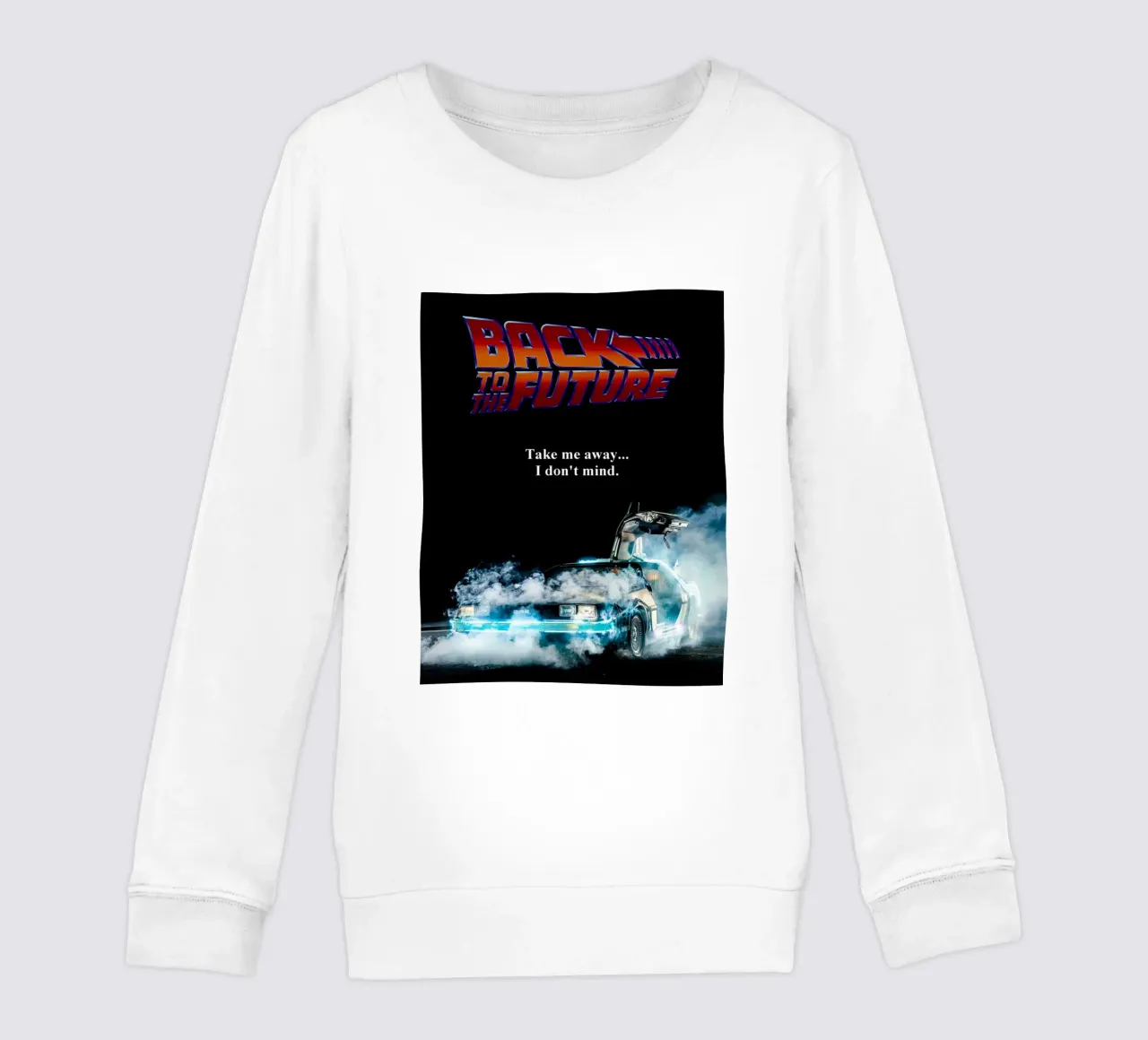 Take Me Away Back To The Future sweat enfant de yurdom