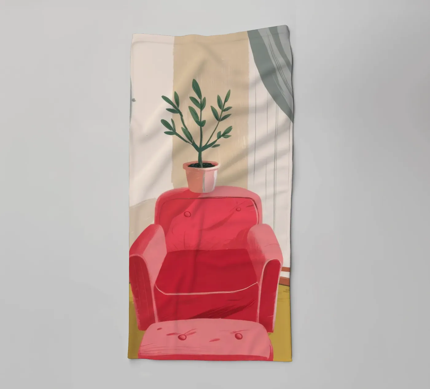 Window Light Reading towel by Pan Denim