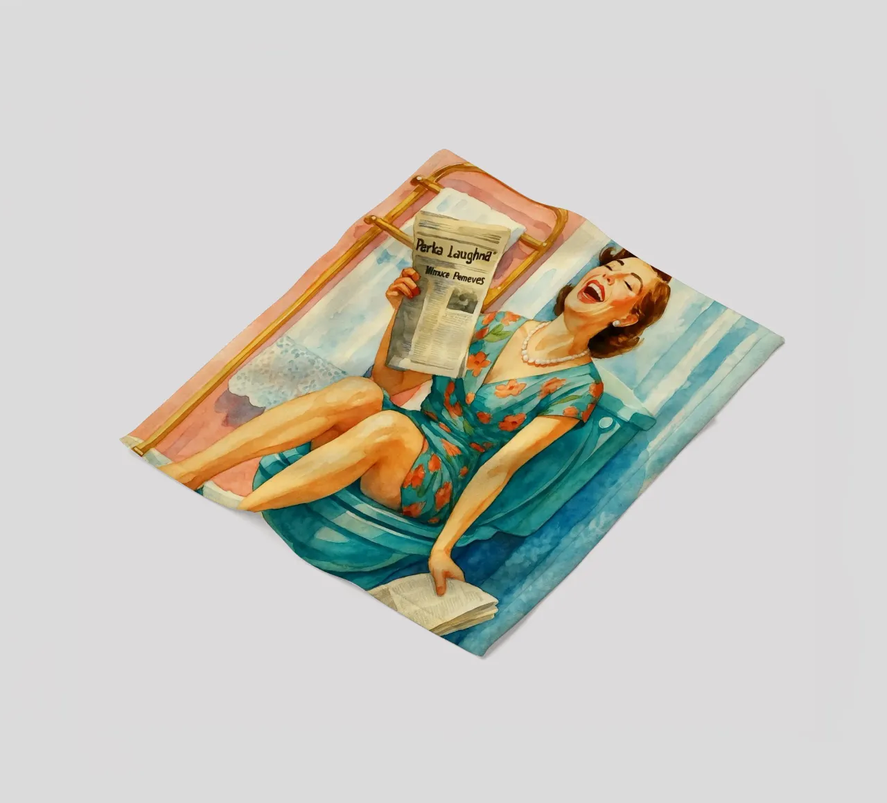 donne in bagno coperta in pile da pakazi