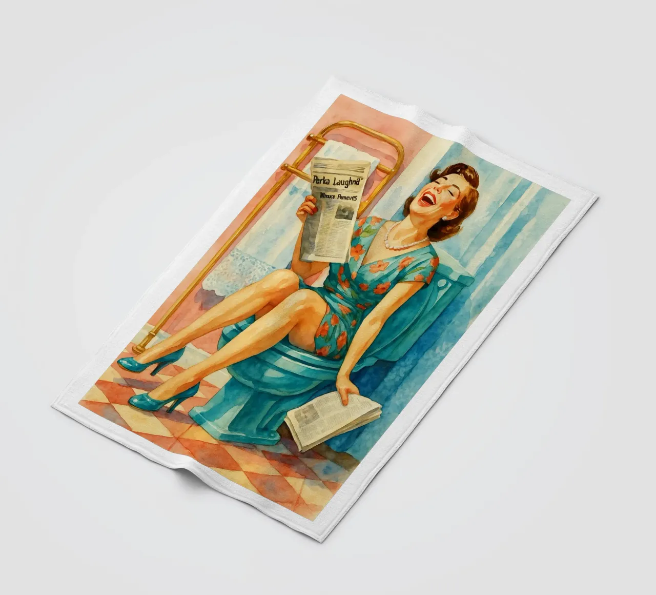 donne in bagno coperta in pile da pakazi