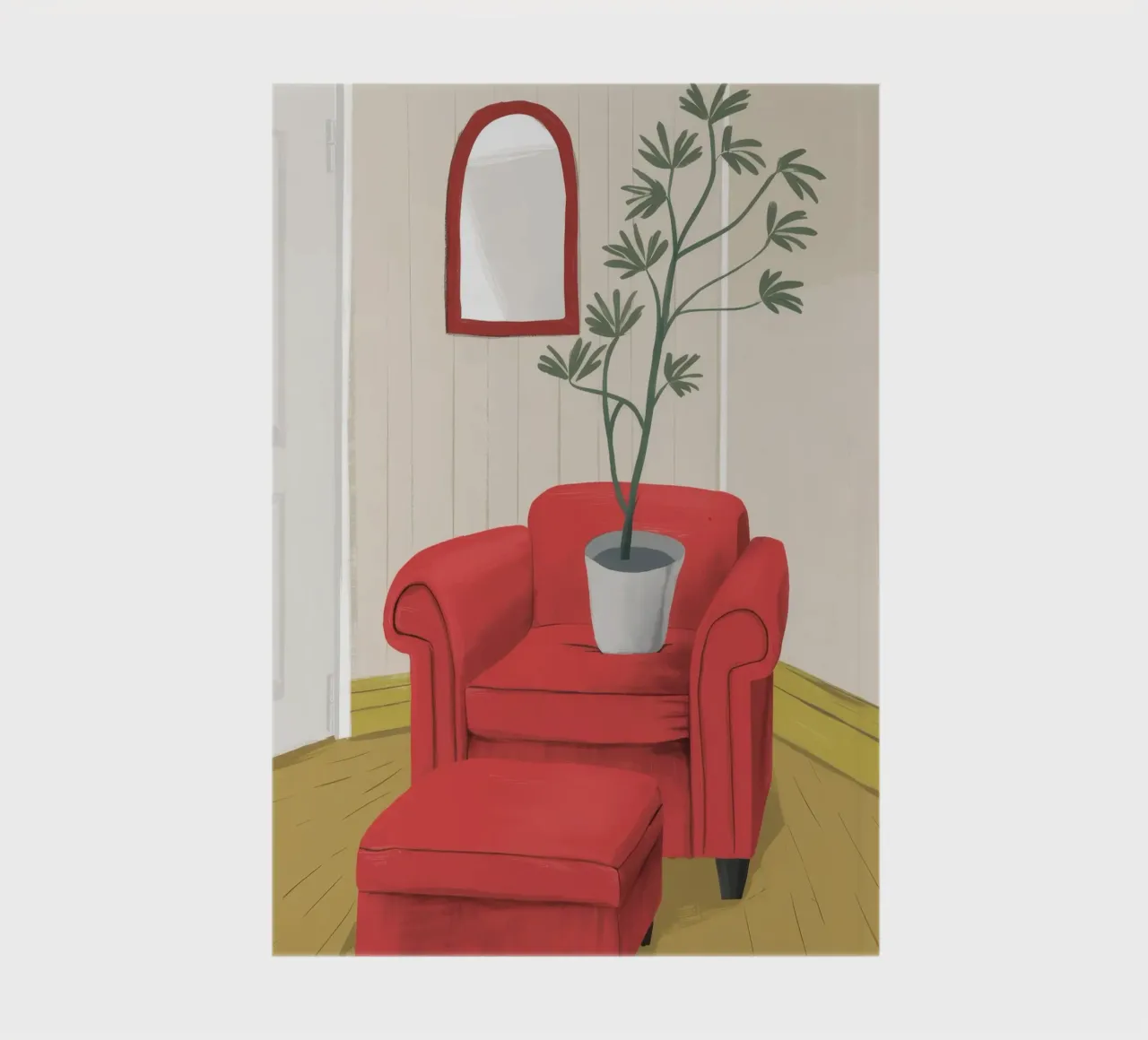 Tomato Plant Chair notebook by Pan Denim