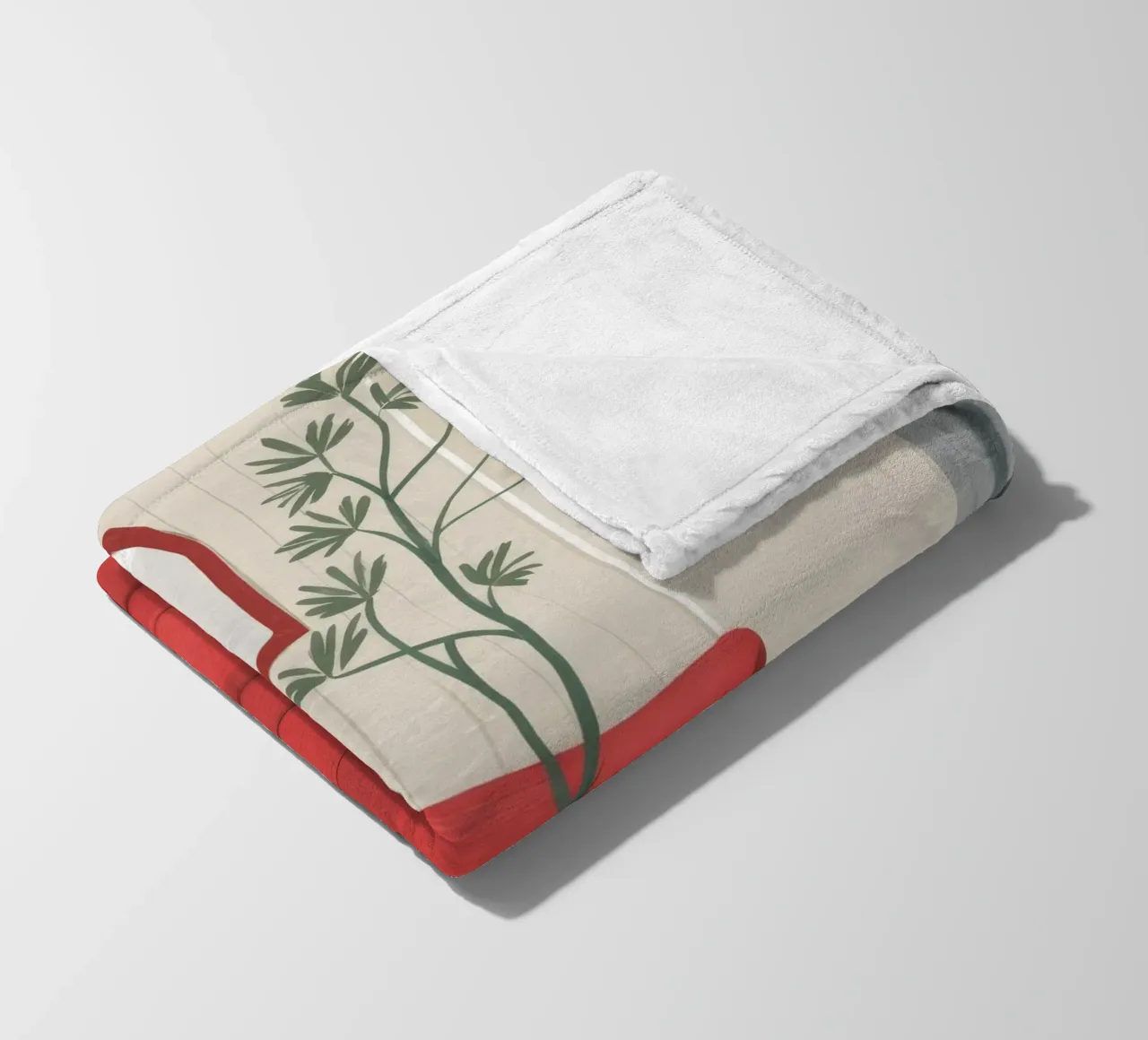 Sedia per piante di pomodoro coperta in pile da Pan Denim