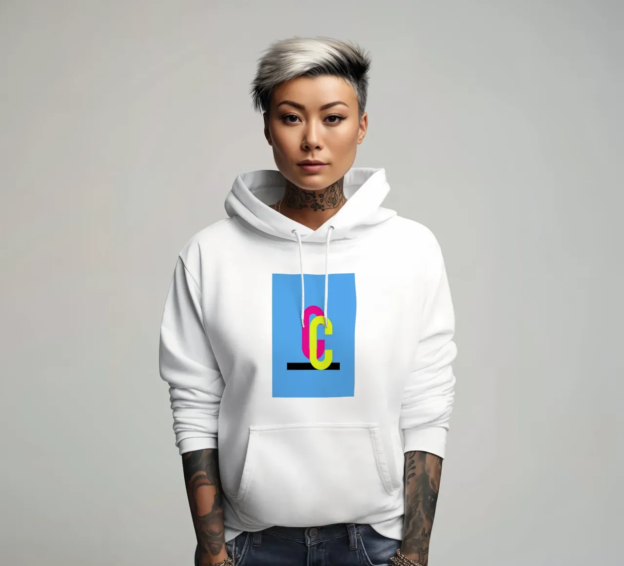 CMYK-C felpa con cappuccio da Matěj Kašpar Jirásek