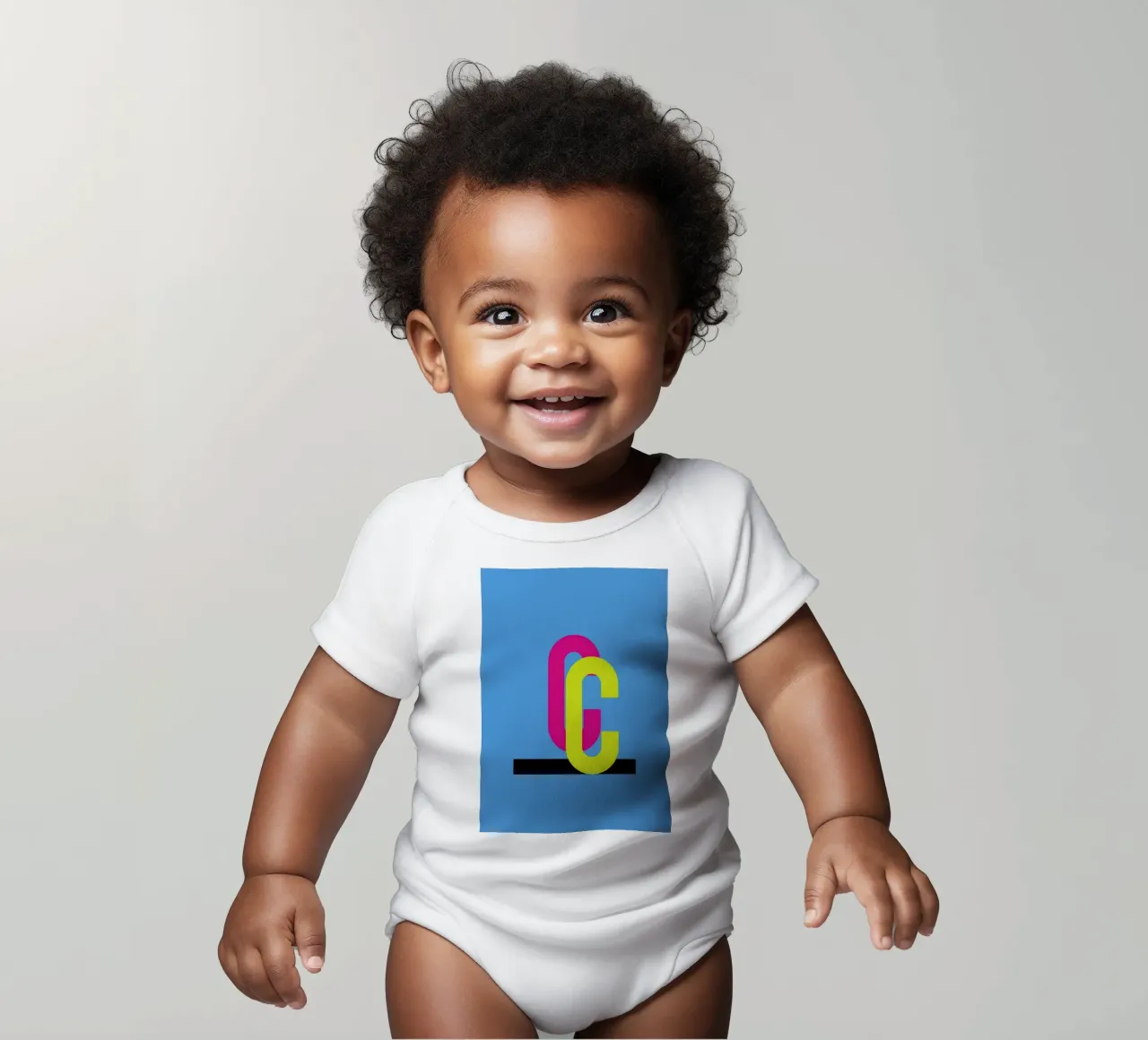 CMYK-C body neonato maniche corte da Matěj Kašpar Jirásek