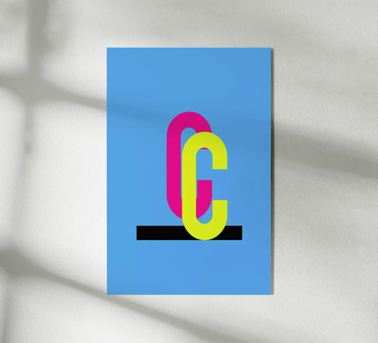 CMYK-C plexiglass da Matěj Kašpar Jirásek