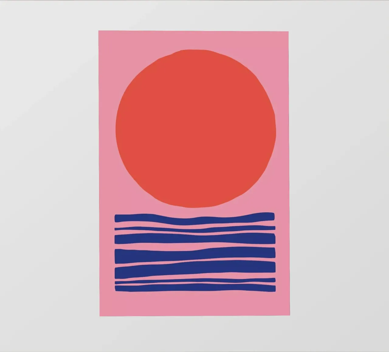 The Sky Was Pink pvc cover by Pure