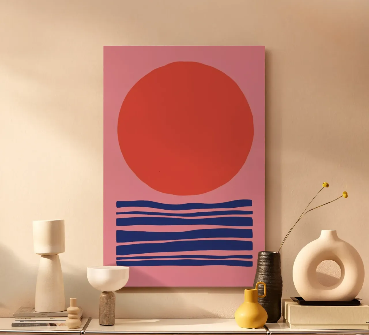 The Sky Was Pink alluminio dibond da Pure
