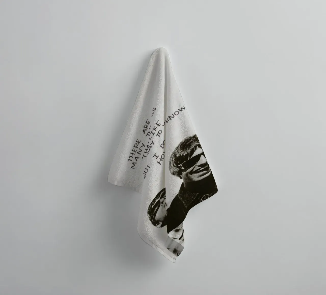 Britpop Dreams On Stage towel by volth