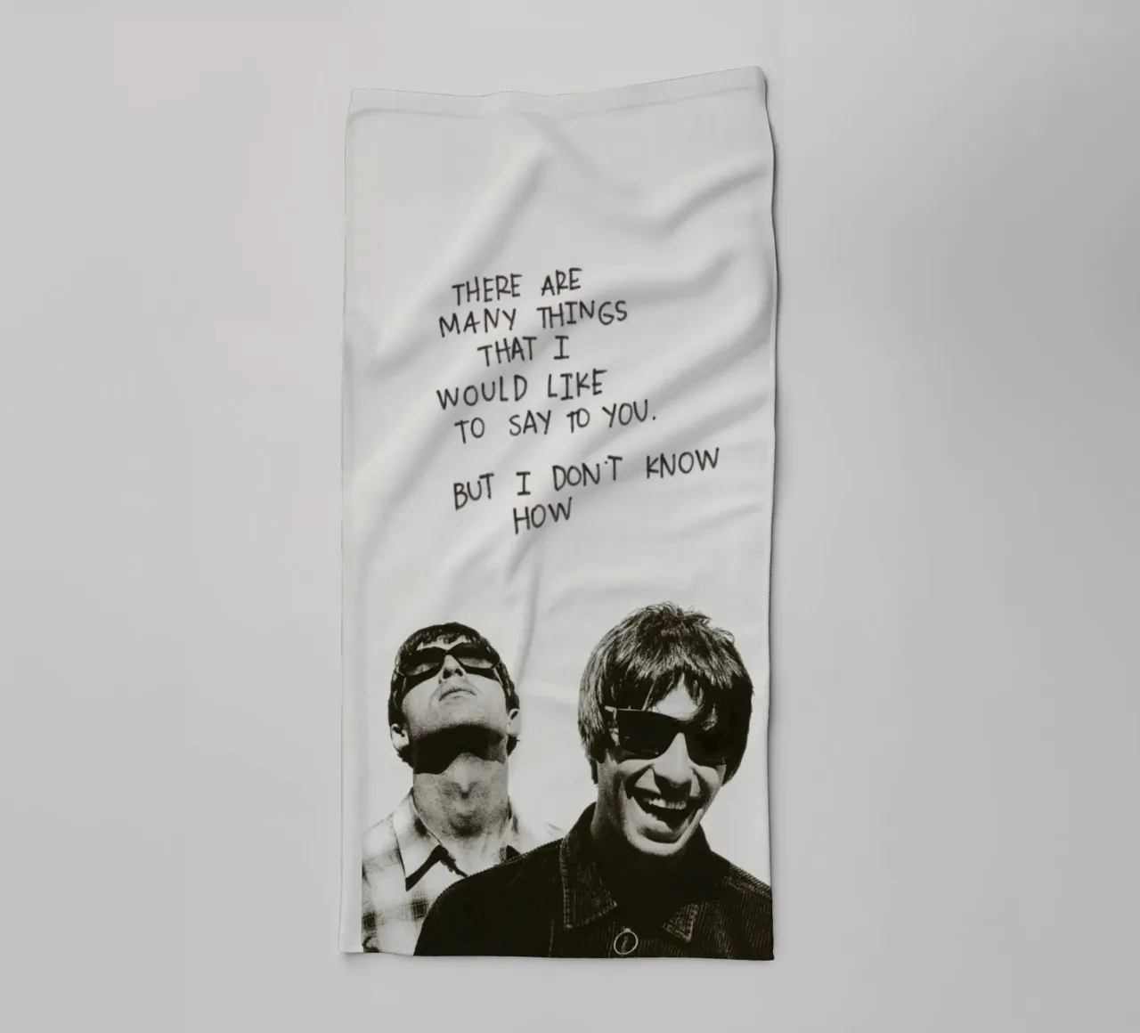 Britpop Dreams On Stage towel by volth