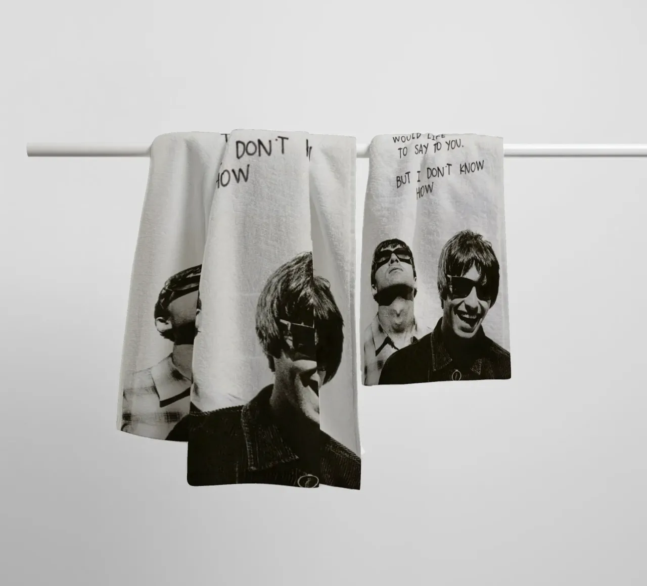 Britpop Dreams On Stage towel by volth