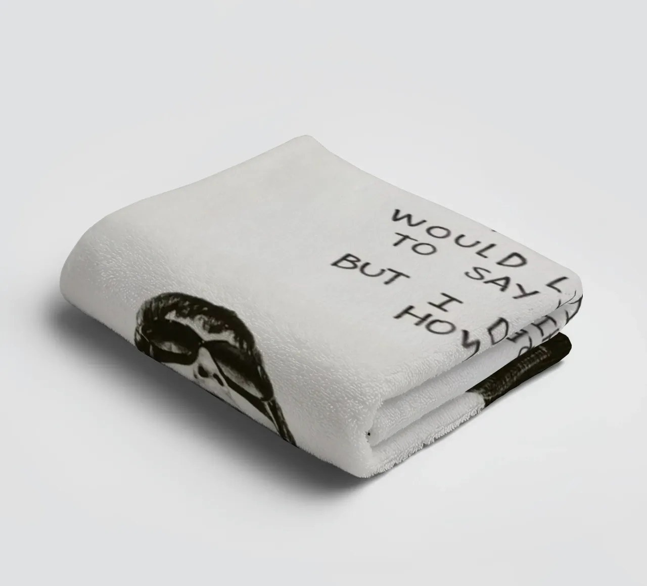 Britpop Dreams On Stage towel by volth