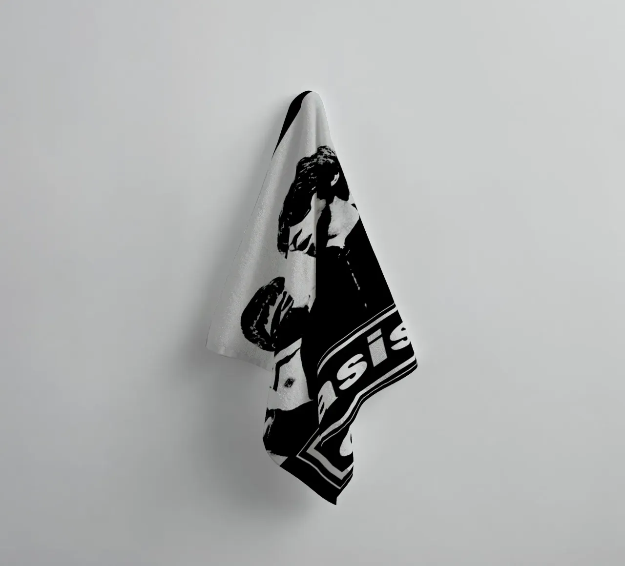 Rocking Manchester With Love towel by volth