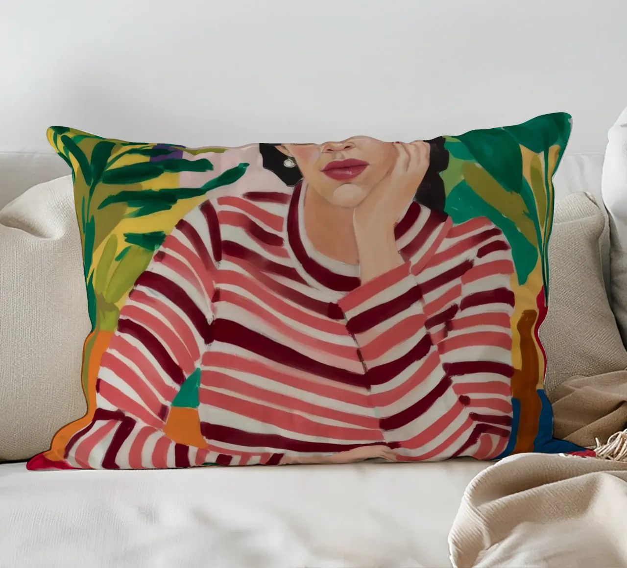 Camicia a righe Stillness cuscino da Fable Tempa