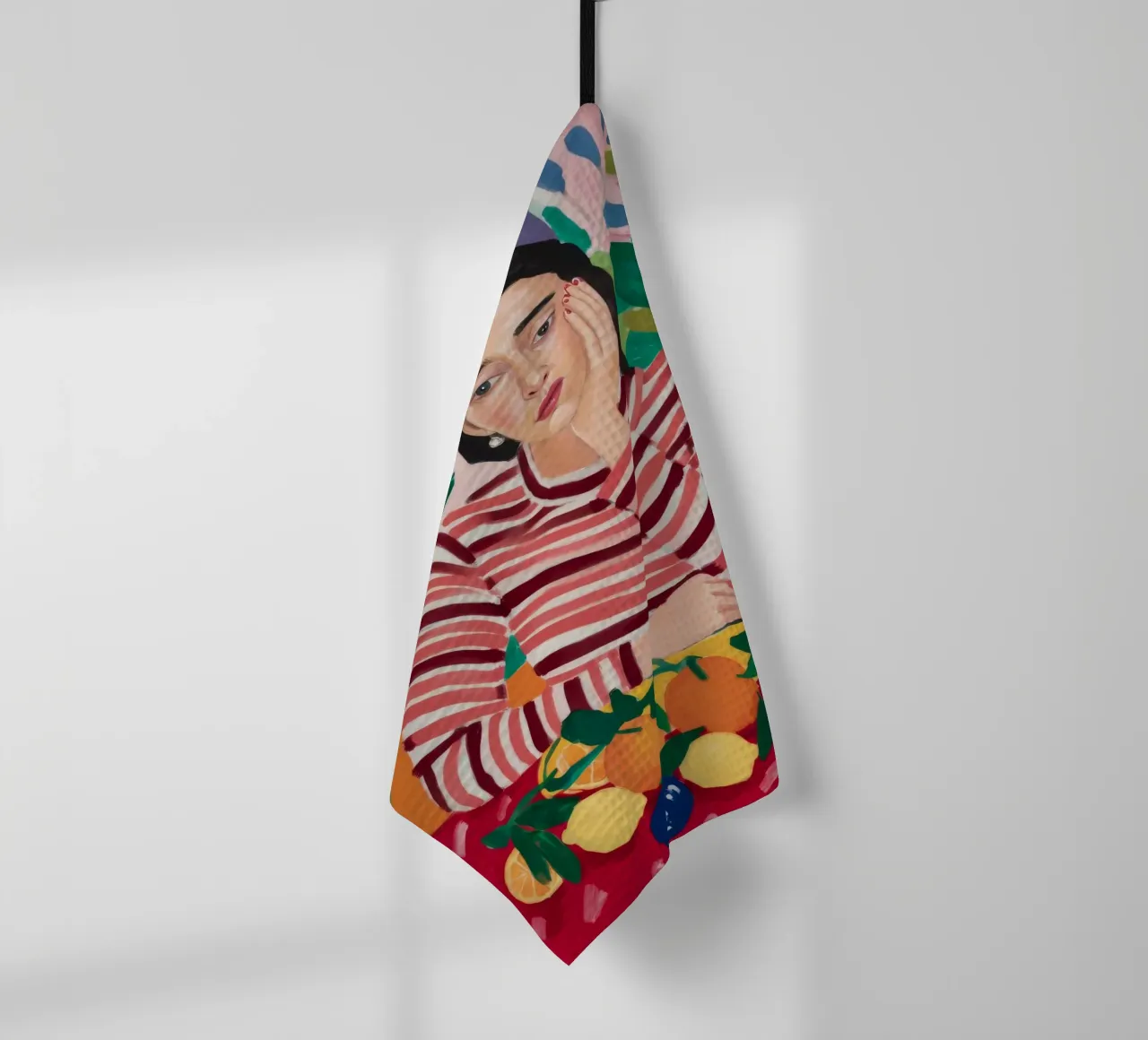 Camicia a righe Stillness canovaccio da cucina da Fable Tempa