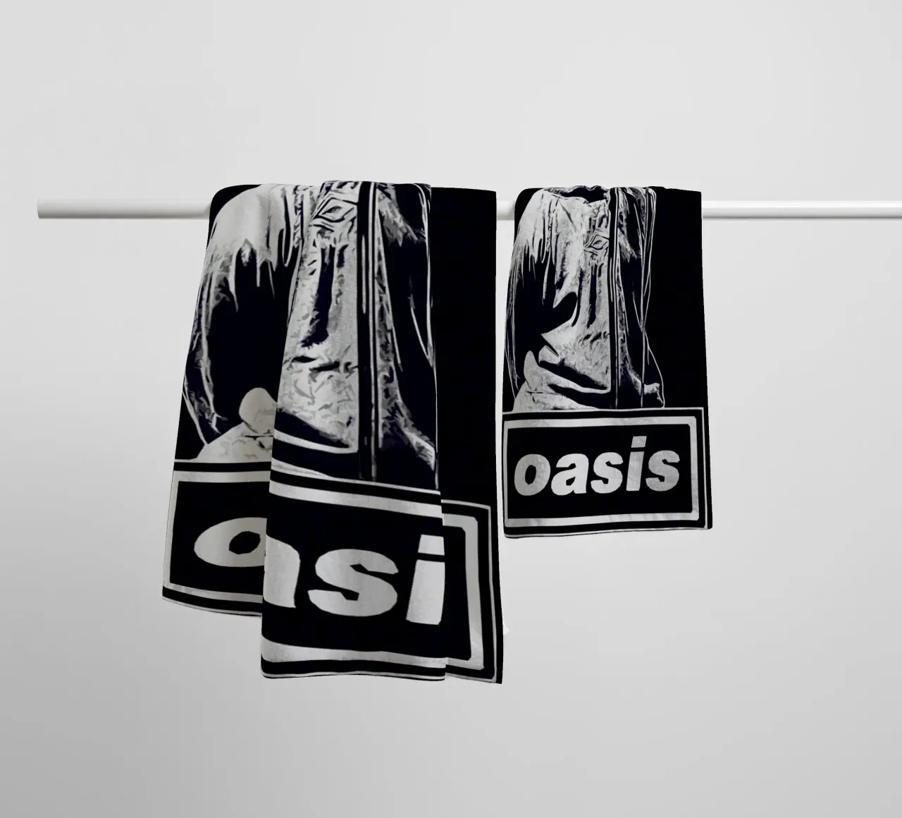 Live Forever Oasis Night towel by volth