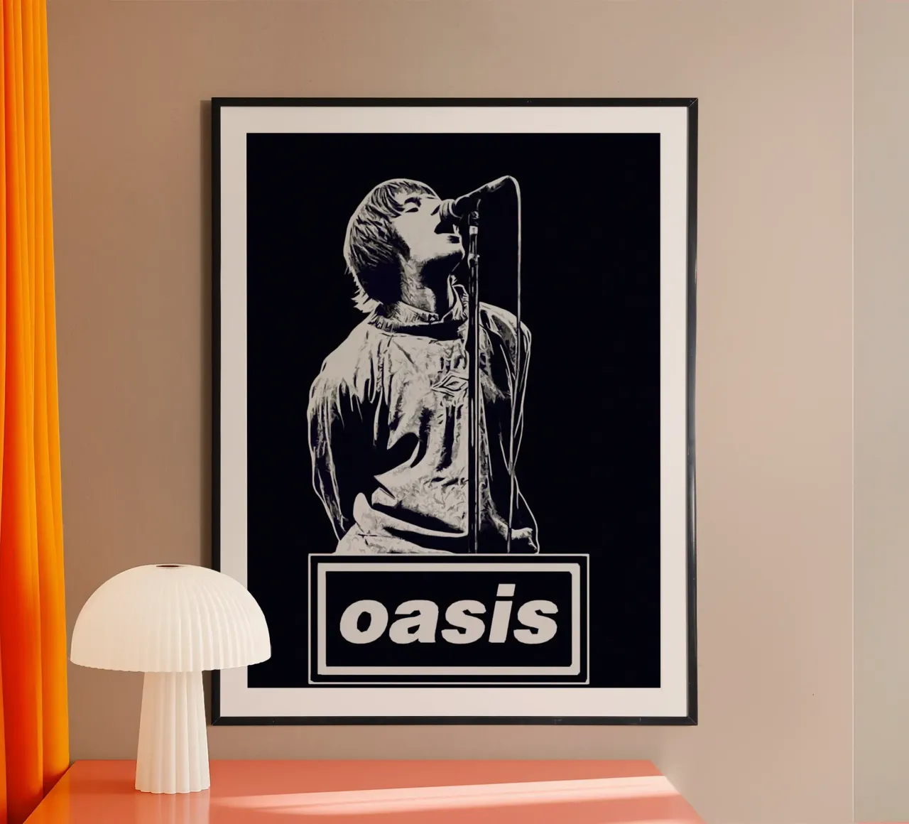 Notte degli Oasis dal vivo per sempre poster da volth