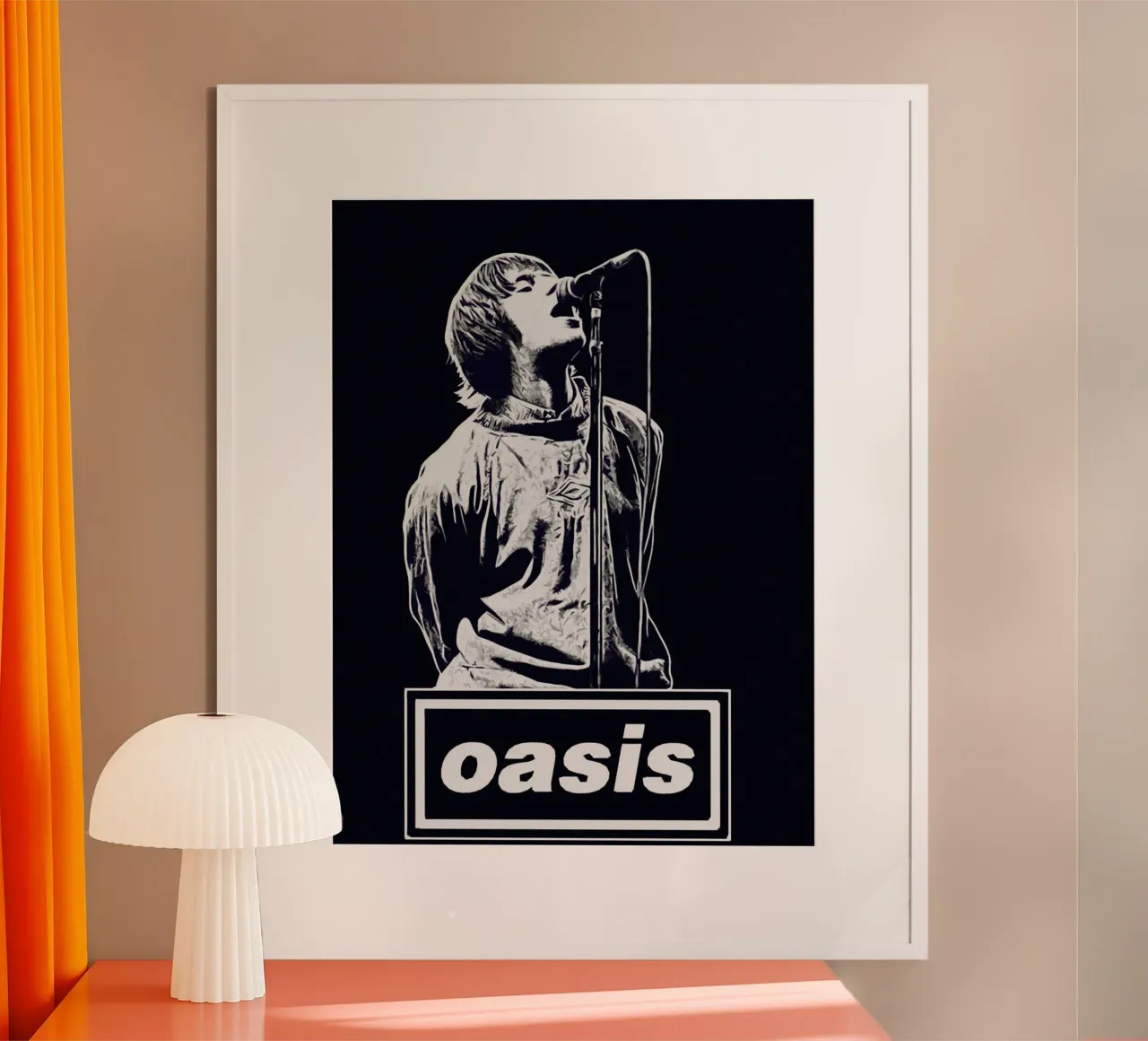 Notte degli Oasis dal vivo per sempre poster da volth
