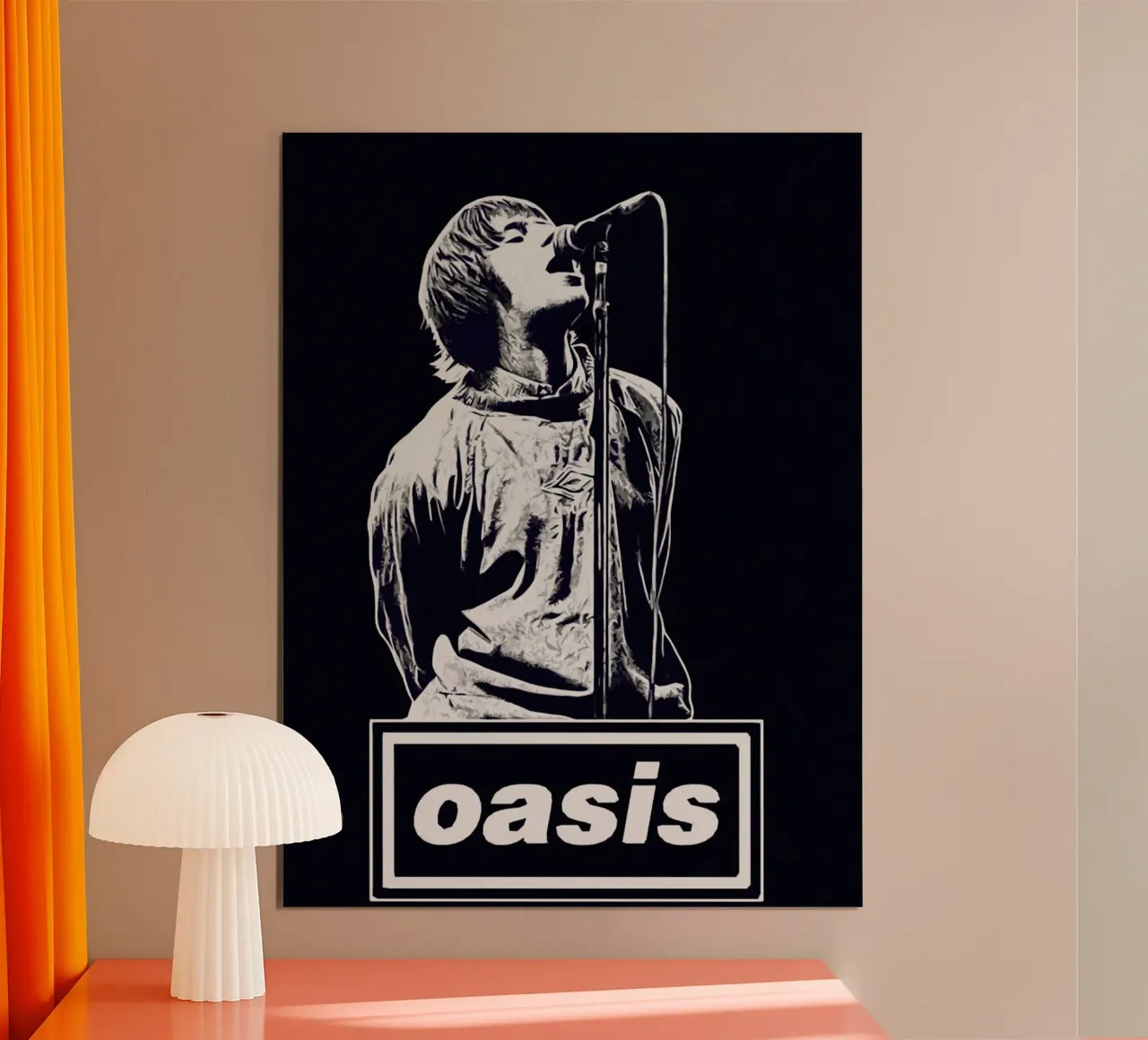 Notte degli Oasis dal vivo per sempre poster da volth