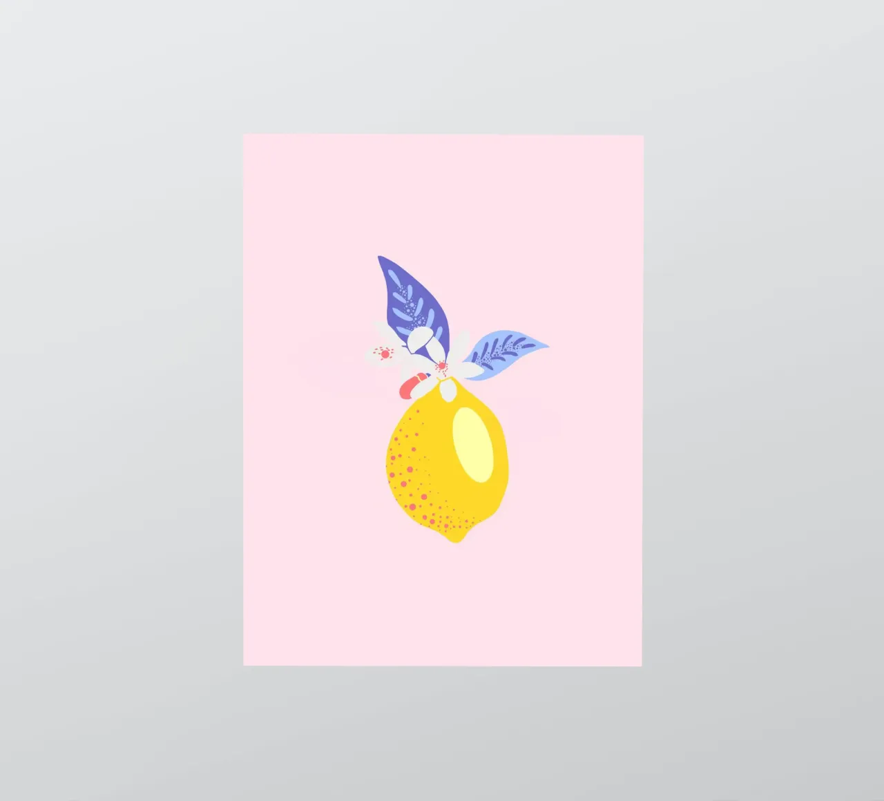 ZITRONE sticker van Anastasia Mattern