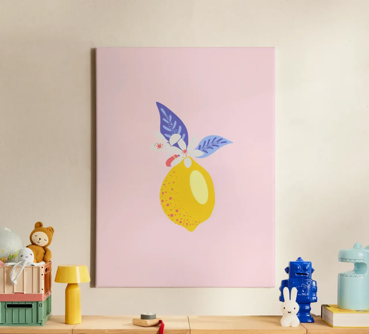 ZITRONE tela da Anastasia Mattern