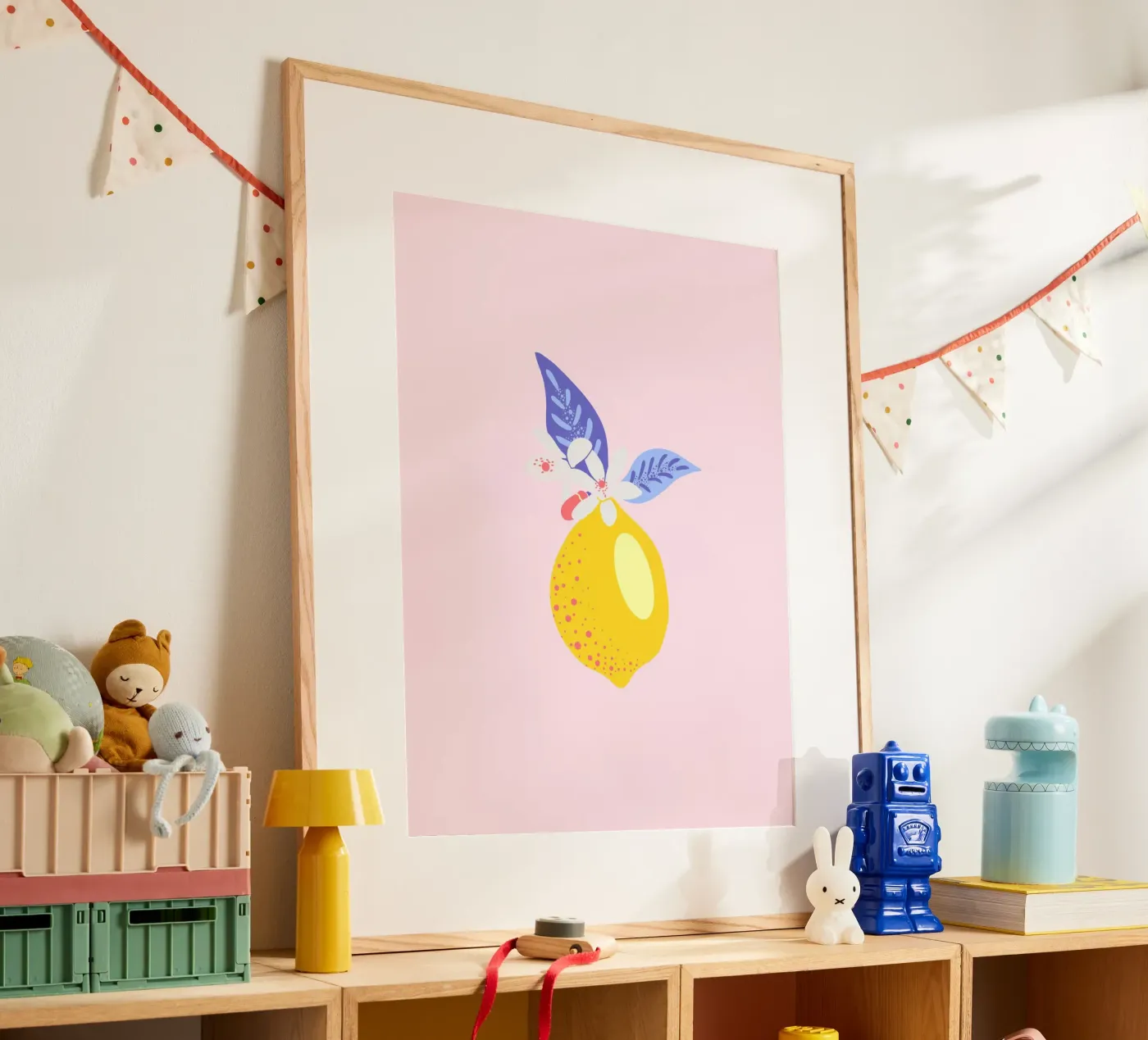 ZITRONE poster van Anastasia Mattern