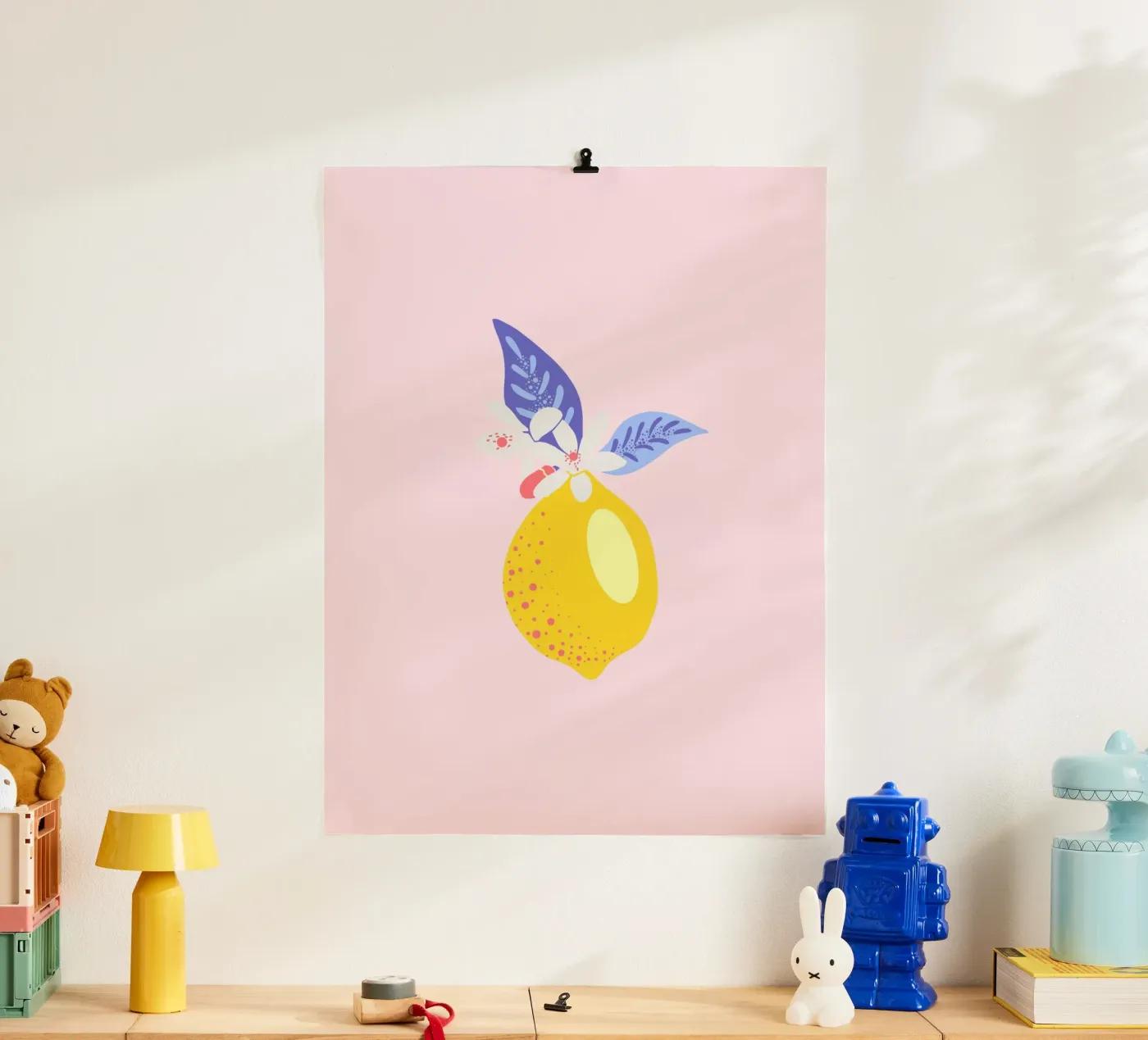 ZITRONE poster van Anastasia Mattern