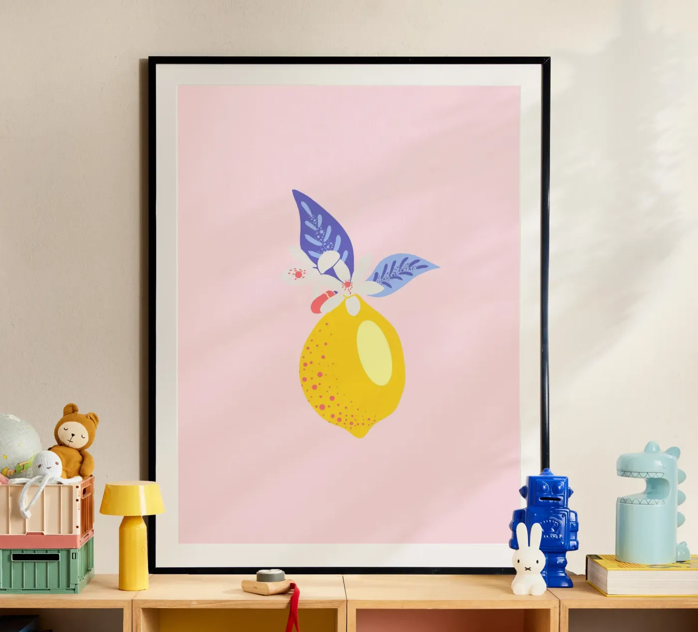 ZITRONE poster van Anastasia Mattern