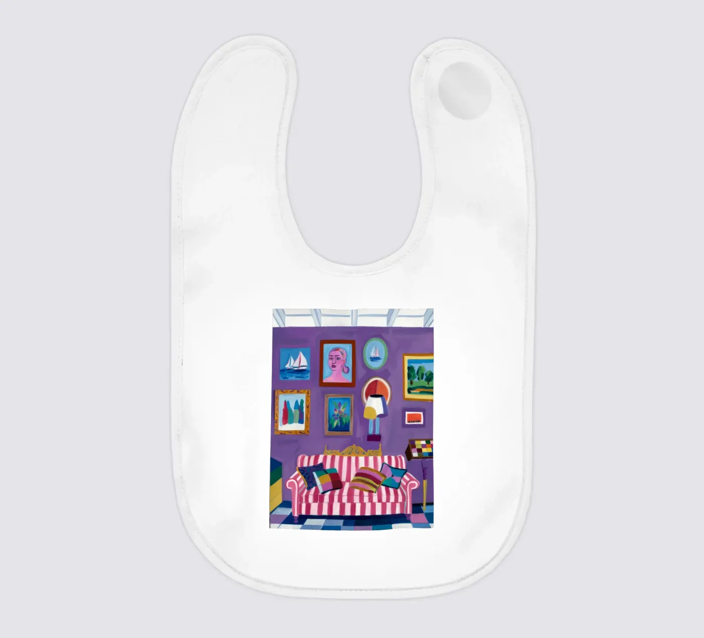 Purple Room Pop bavaglino da Pan Denim