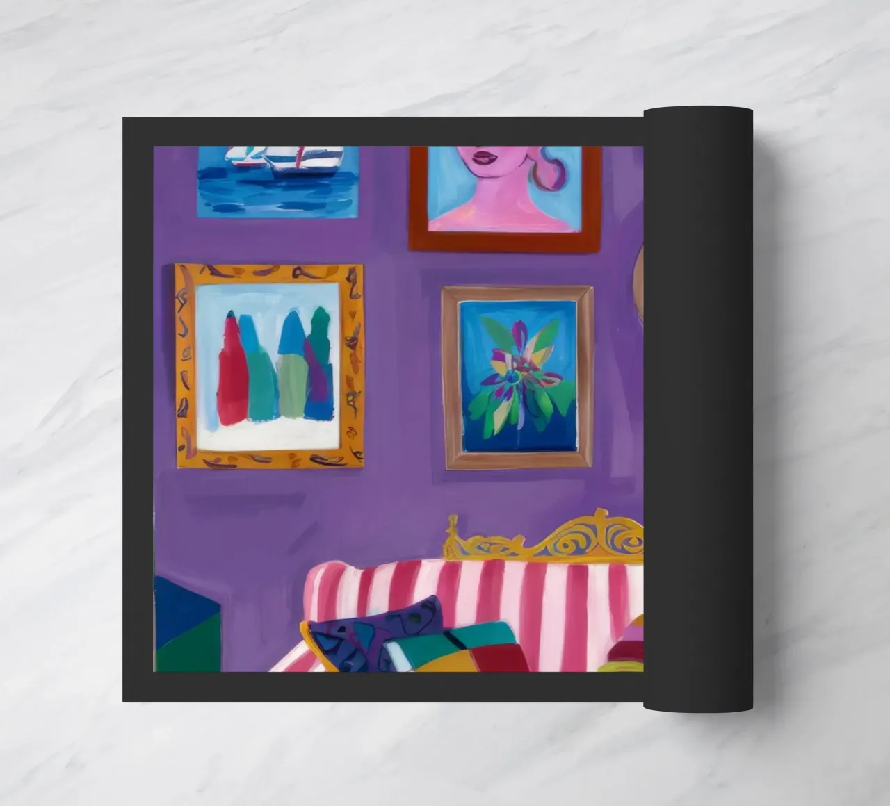 Camera viola Pop zerbino da Pan Denim