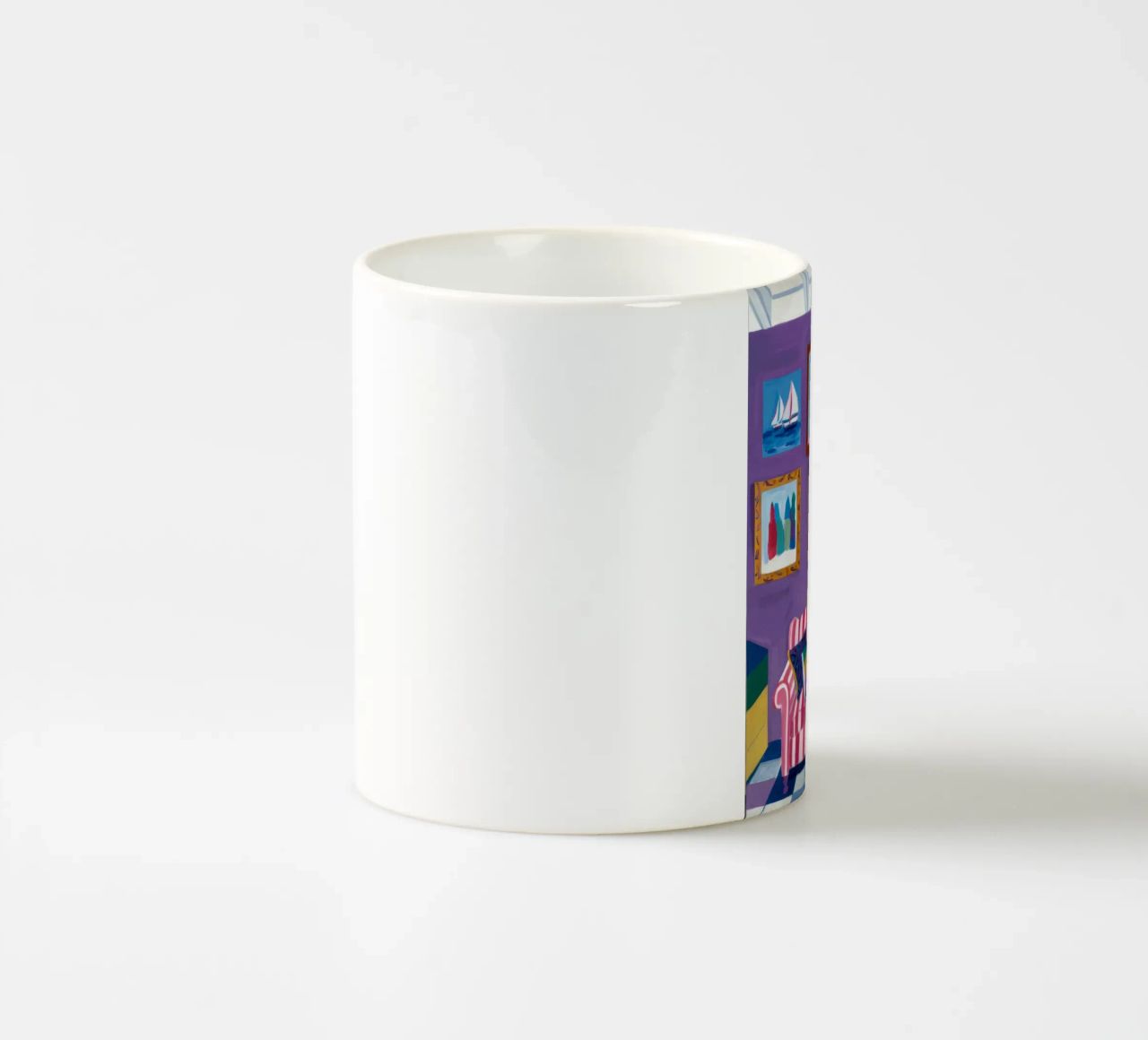 Camera viola Pop tazza in ceramica da Pan Denim