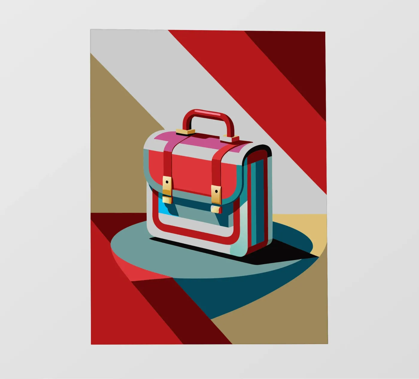 tas vector fotobehang van zaidza