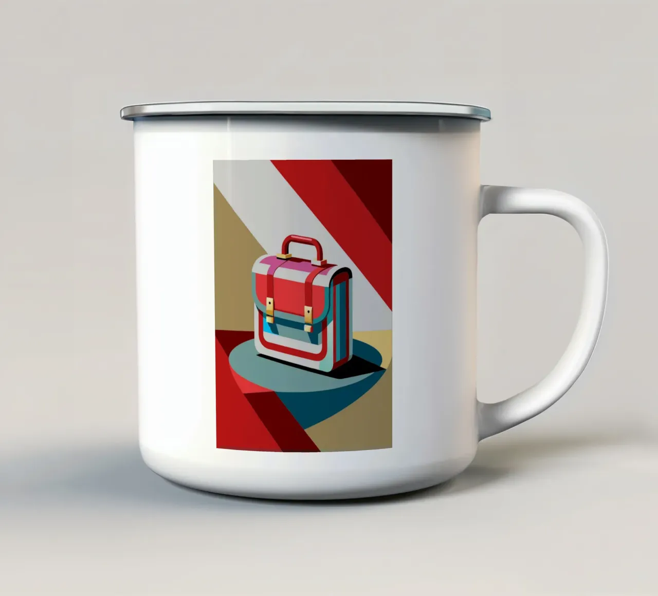 tas vector emaille mok van zaidza