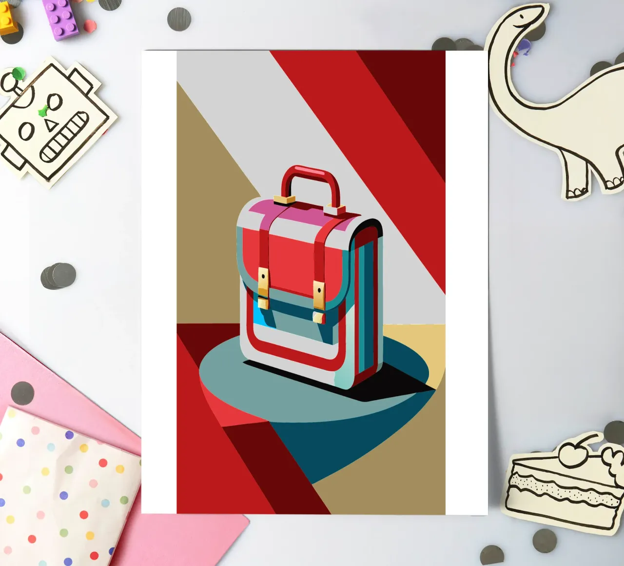 bag vector sticker sheet by zaidza